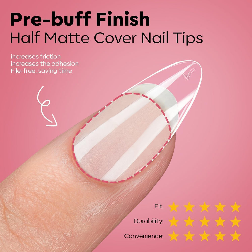Modelones nail tips clipper helps trim extension tips accurately
