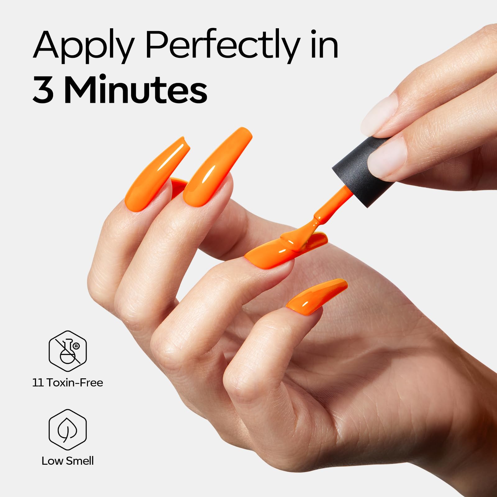 Modelones neon DIY manicure kit enables creative at-home nail art.