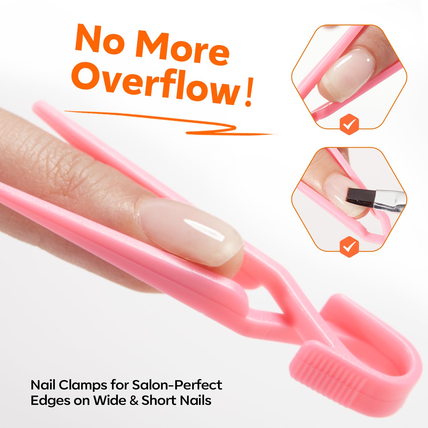 No-streak bubble-free gel formula for smooth results and long-lasting shine.
