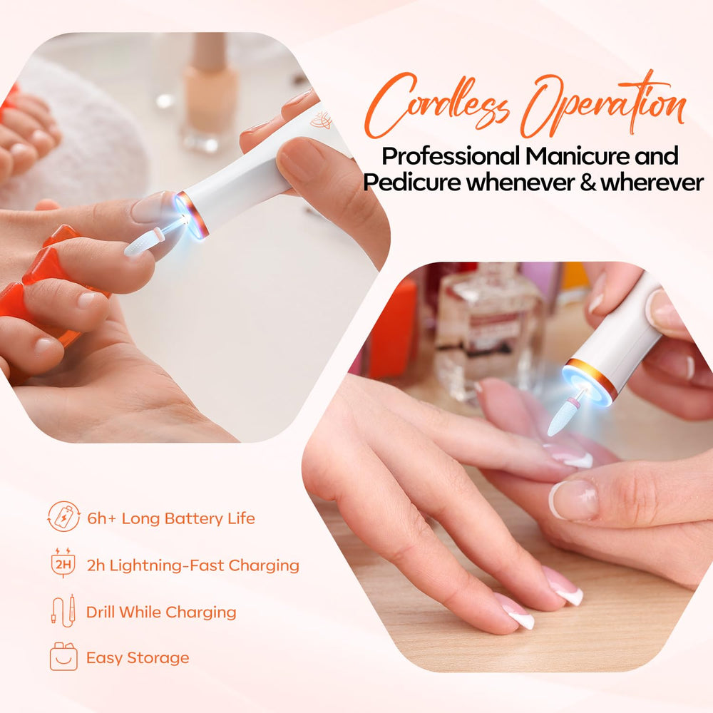 Modelones portable and lightweight drill for on-the-go manicures