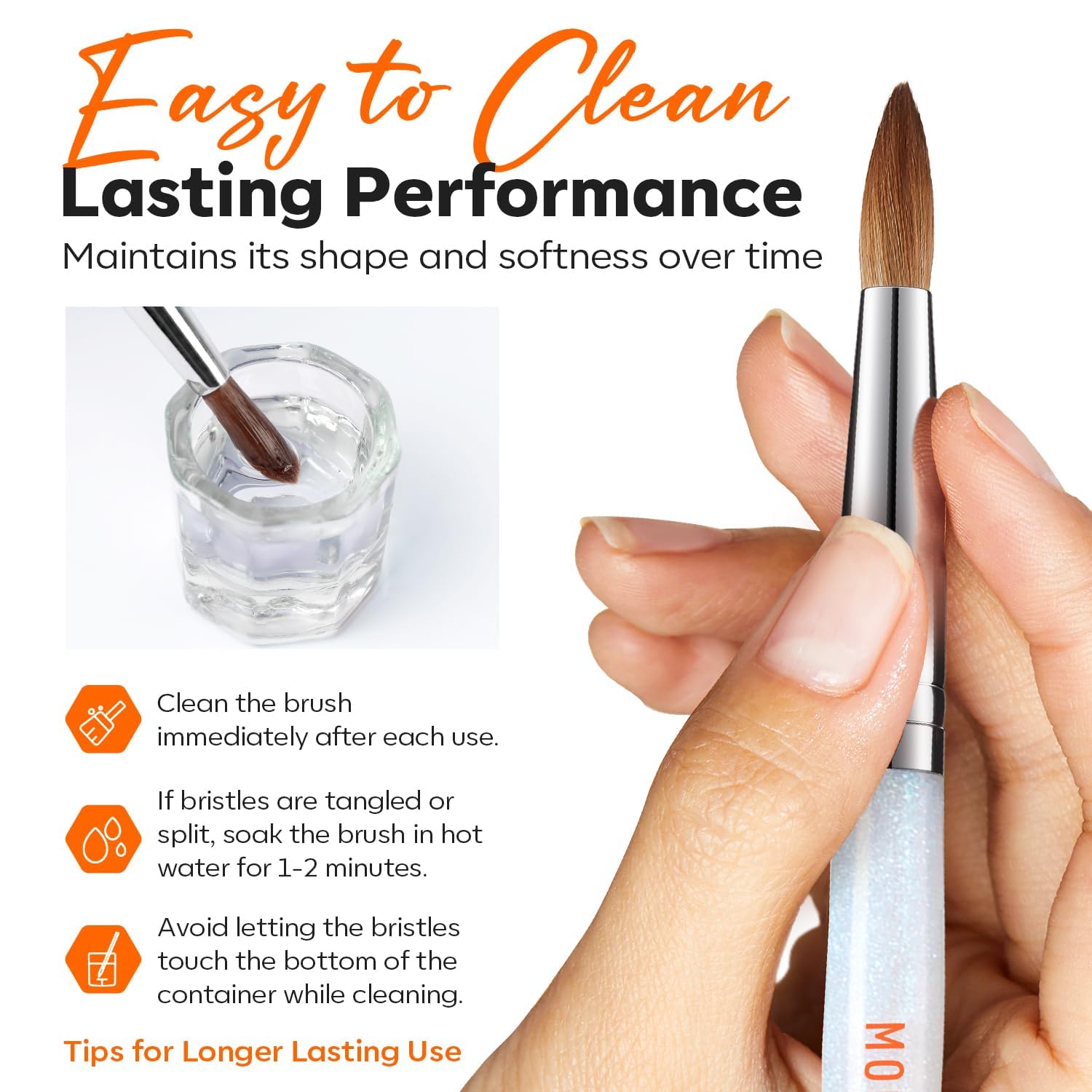 Modelones Pro Luxe kit setup with brush and monomer bottle for professionals.