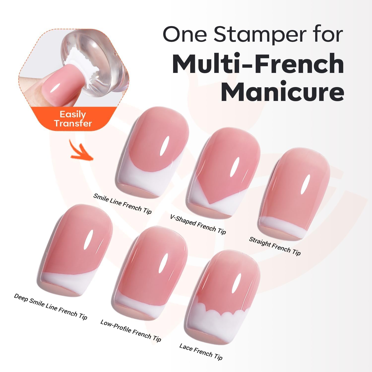 Modelones milk-white and jelly nude pink duo for versatile nail art.
