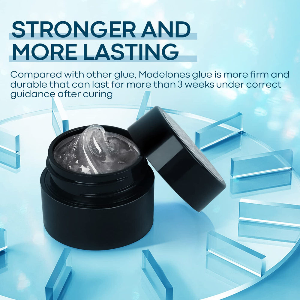 Modelones salon-quality rhinestone glue suitable for professional results
