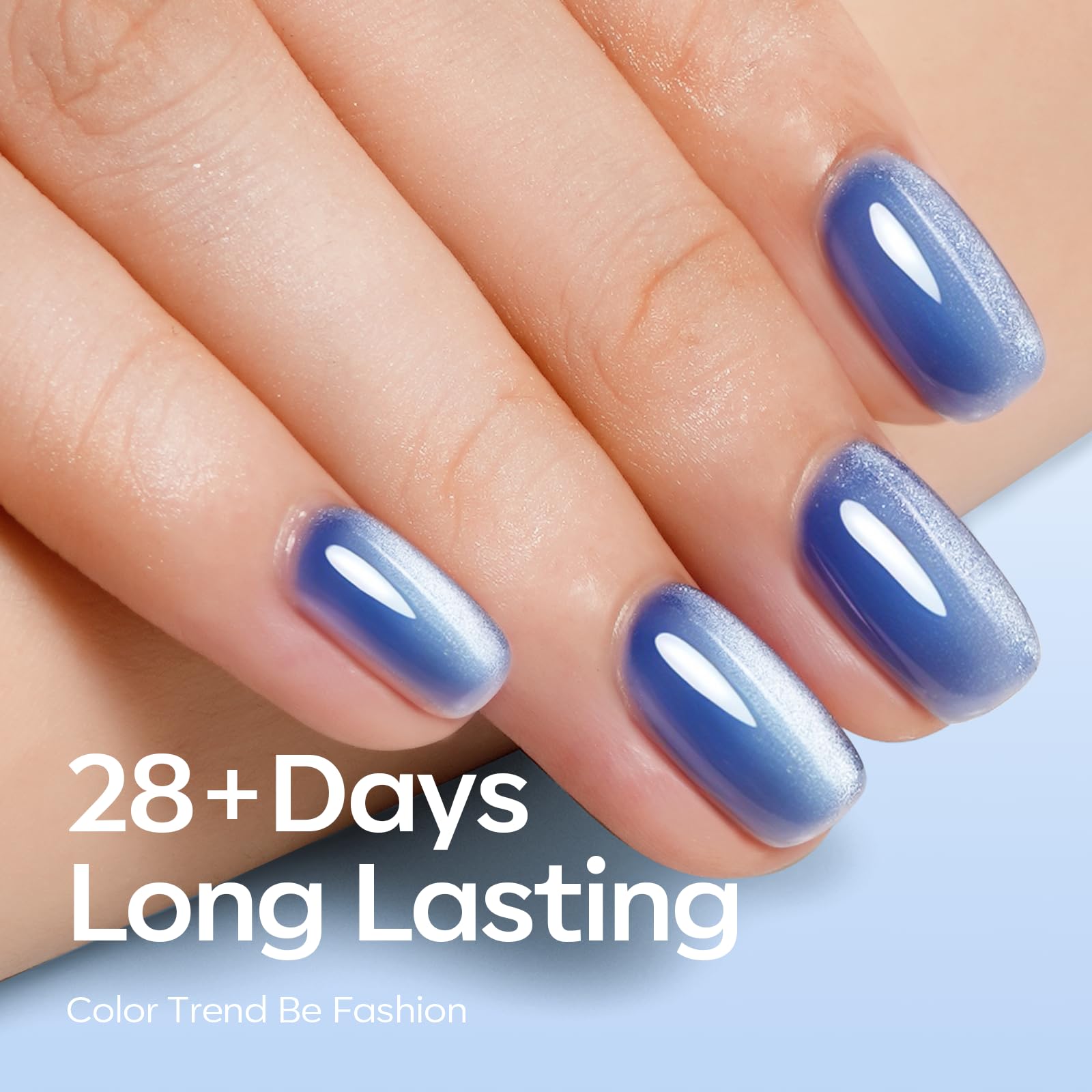 Modelones smooth, self-leveling formula enhances even gel application