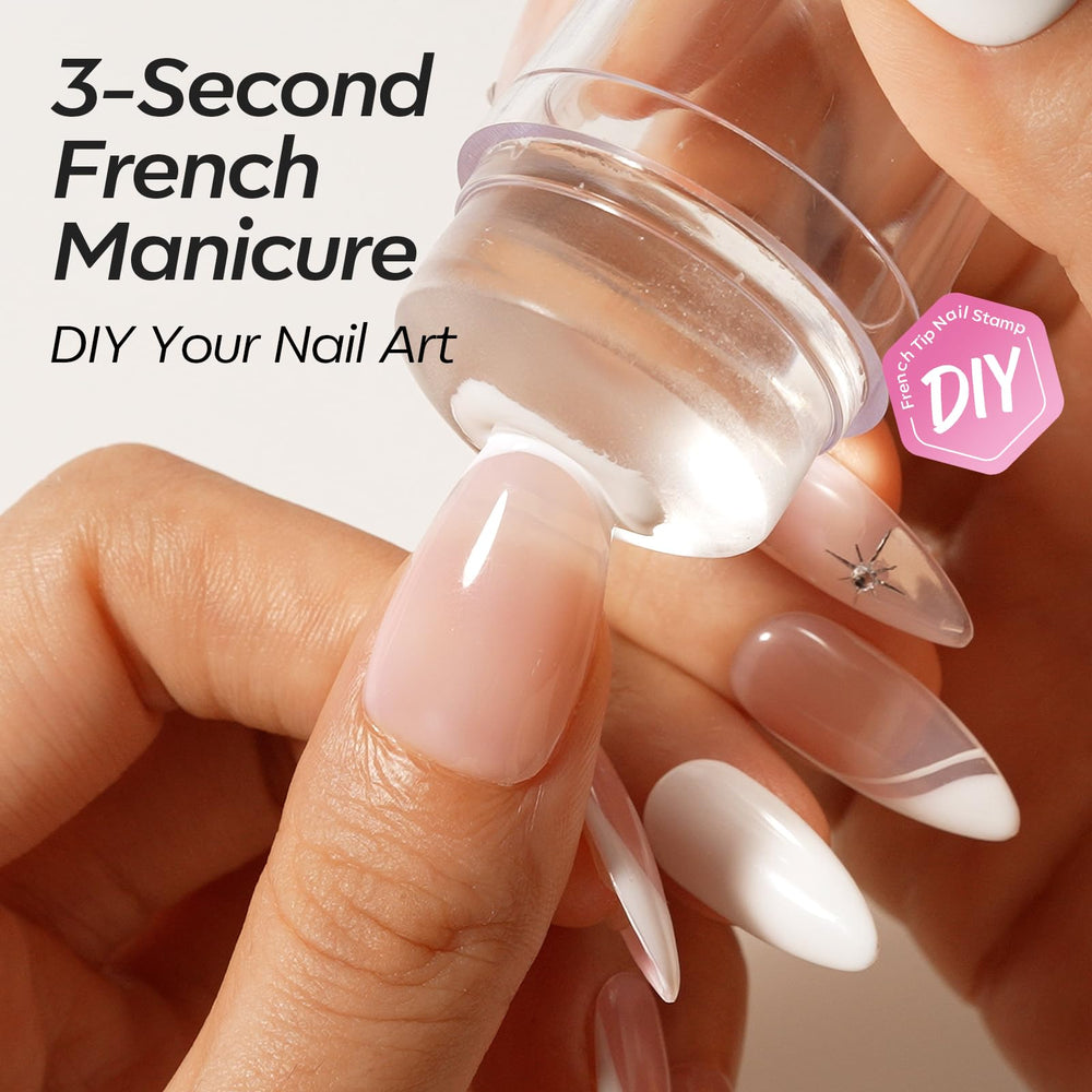 Modelones UV-LED cure-friendly gel polish in action for quick set.