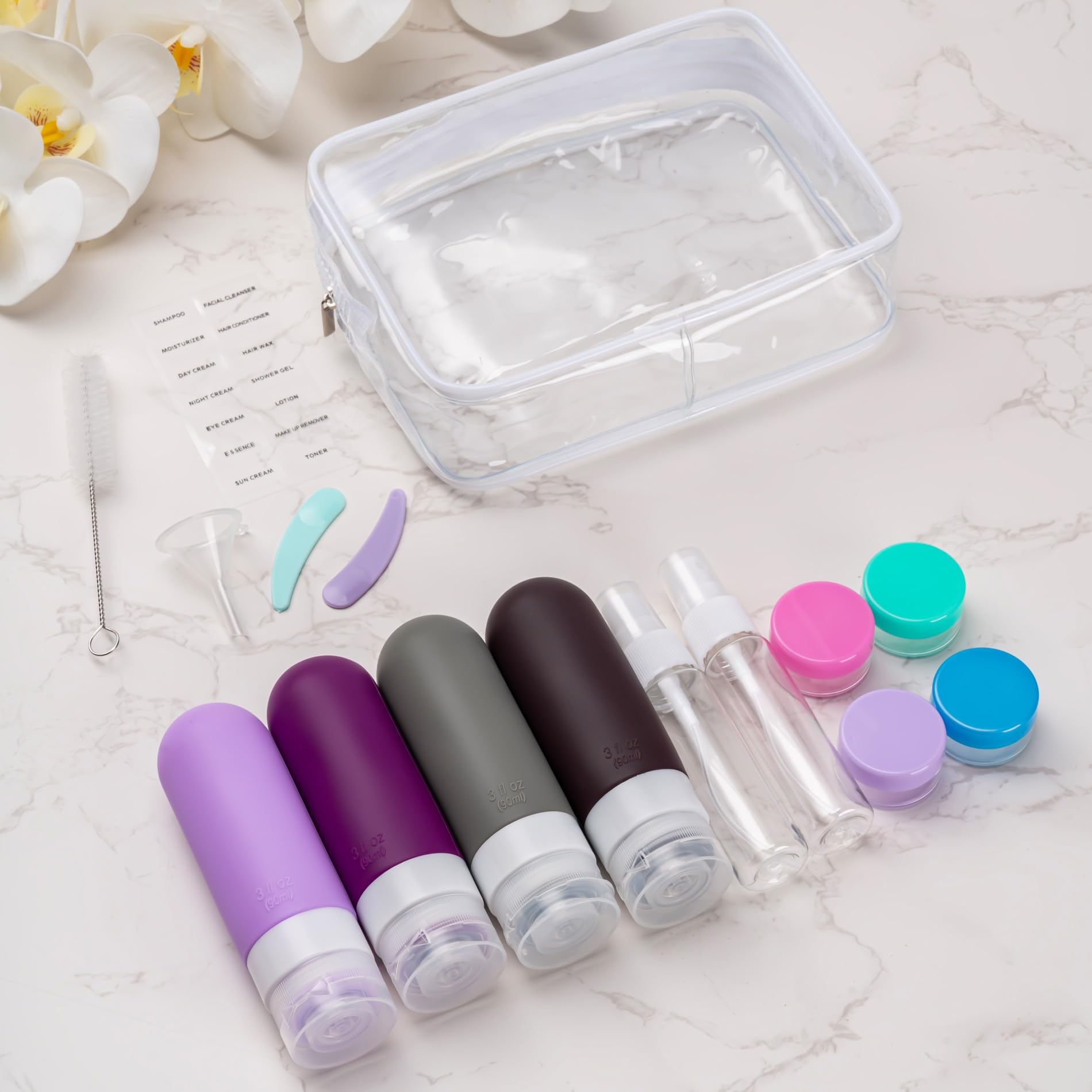 MODENGKONGJIAN gift-travel-containers set, a practical traveler gift