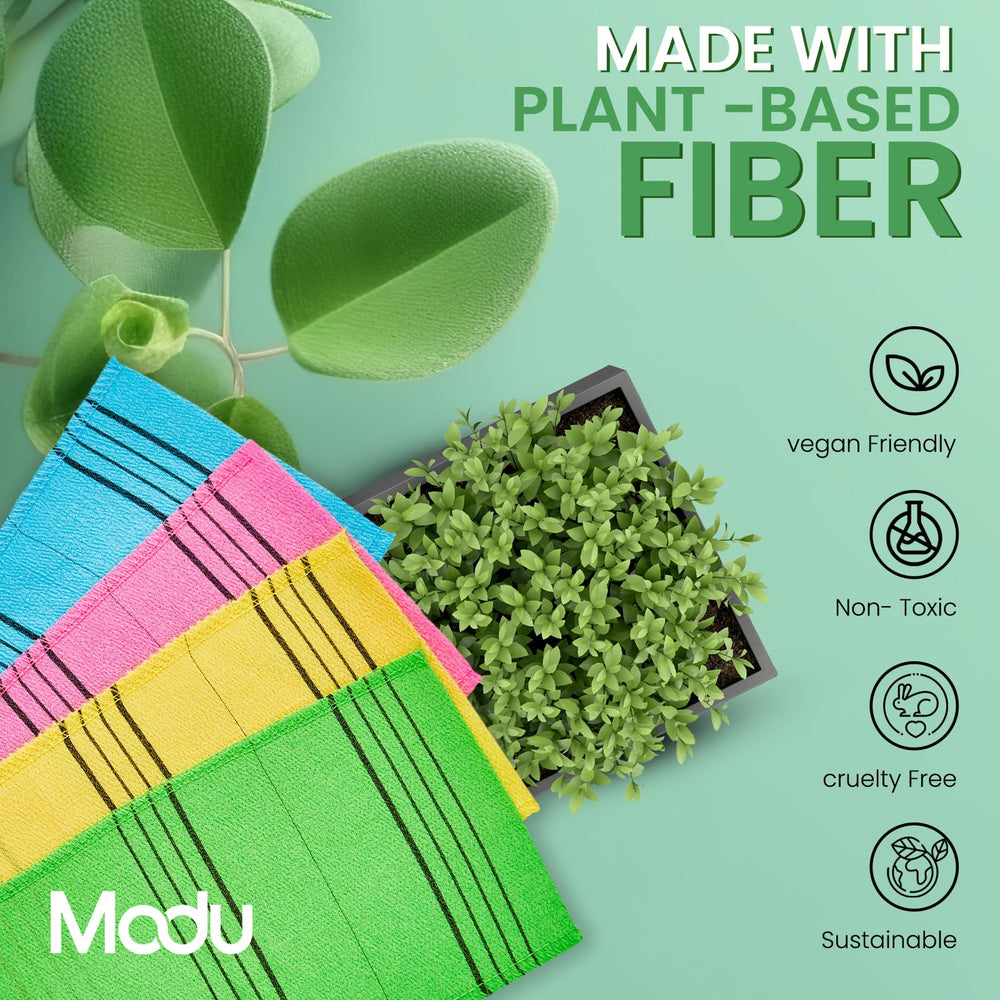 Modu 100% vegan viscose fibers close-up showing quality material