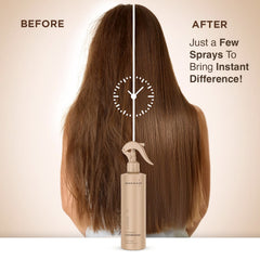 MOEHAIR Leave-in Conditioner packaging is travel-ready for on-the-go hydration