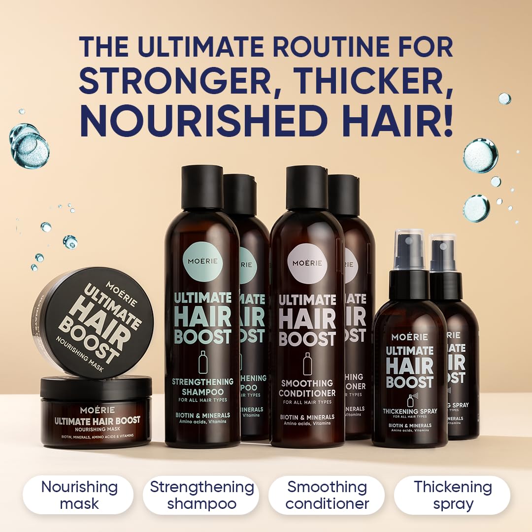 Moerie vegan cruelty-free label close-up indicating ethical hair care