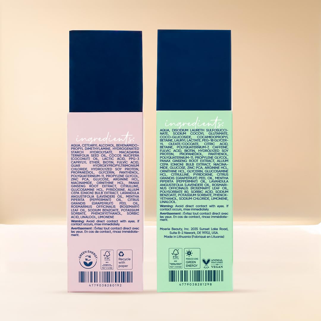 Moerie vegan and cruelty-free certification icon on packaging