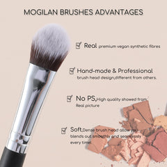 MOGILAN Kitten Paw liquid concealer blend brush