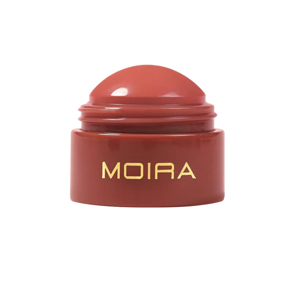 Moira Soft Blush Balm 009 Love Core tono rosado, rubor natural de larga duración.