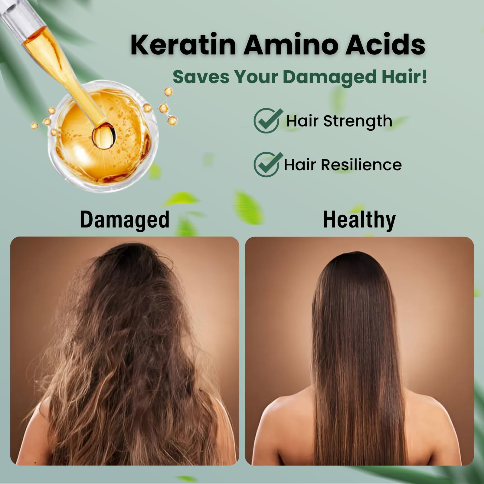 Moist Diane auto-reparación con keratina y argán para cabello dañado.