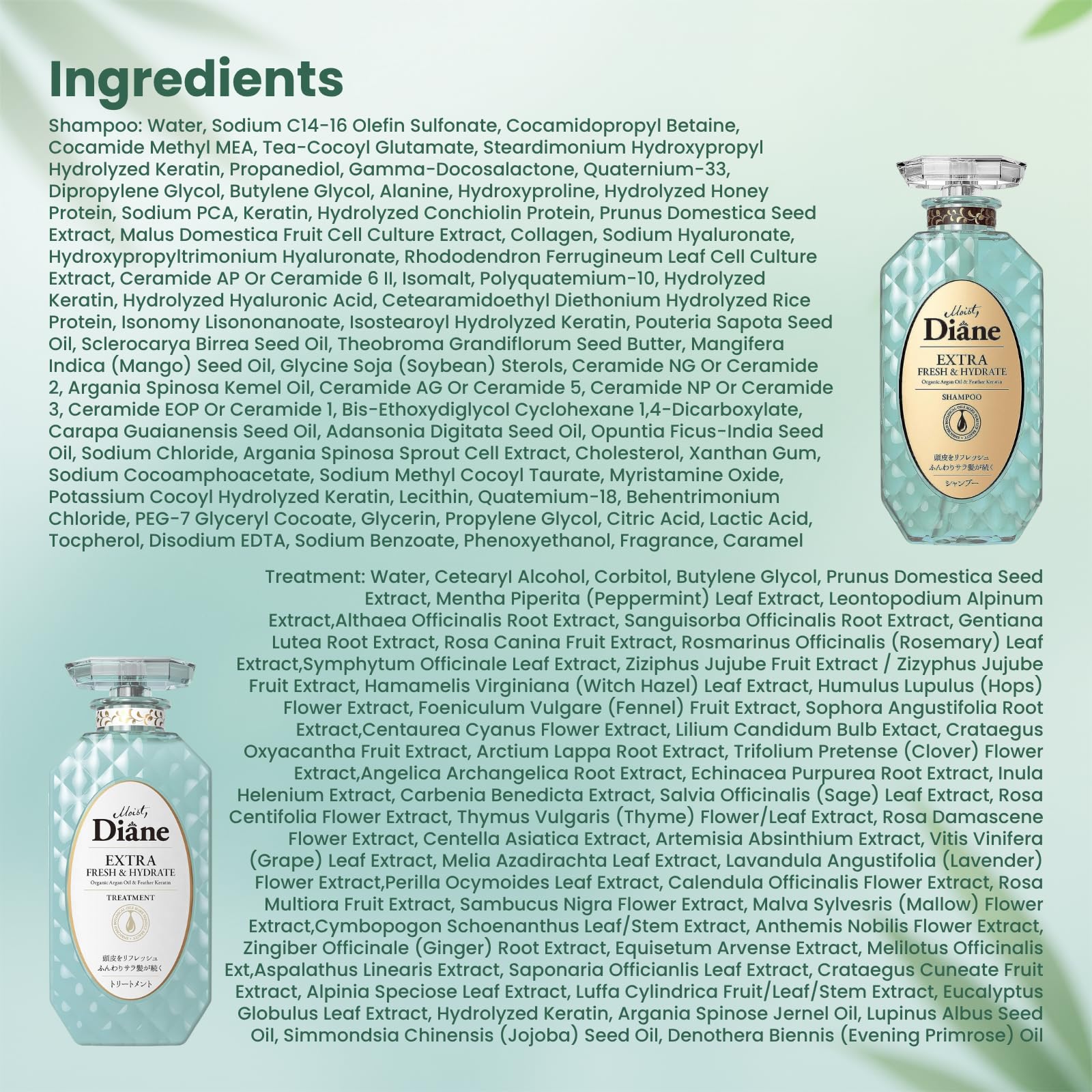 Moist Diane hair-softness close-up showcases silky, manageable tresses.