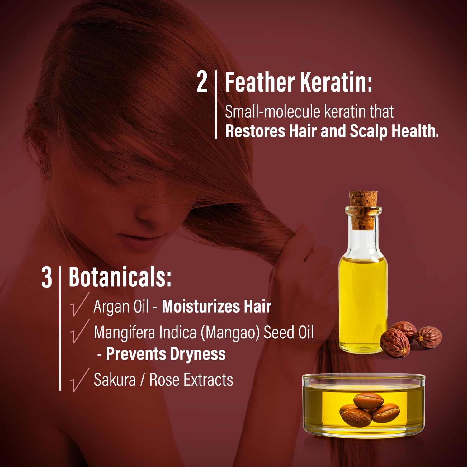 Moist Diane Wasabi Japonica plant extract supports scalp vitality