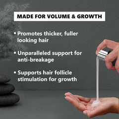 Mokita Naturals ingredients show six botanical extracts for nourished roots.