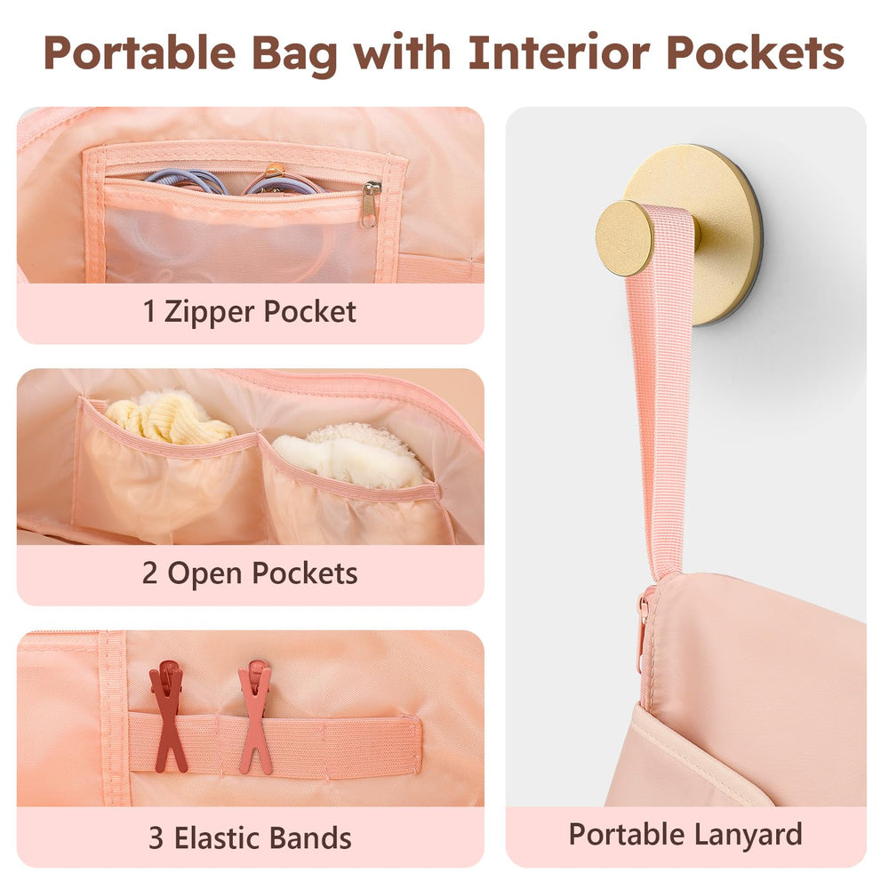 MOKURA hand strap enables easy carrying or hanging.