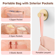 MOKURA hand strap enables easy carrying or hanging.