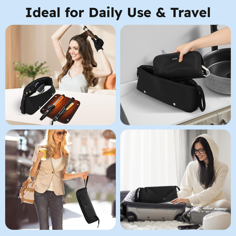 MOKURA soft-foldable design with a handle makes trips effortless
