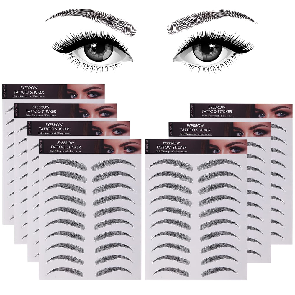 Molain 4D eyebrow tattoos waterproof stickers resist sweating for everyday wear