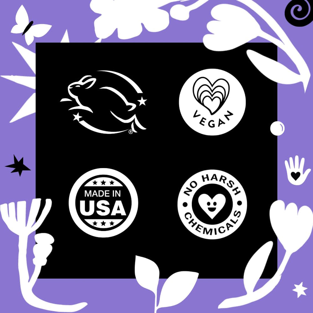 Molly's Suds cruelty-free and Made in USA branding.