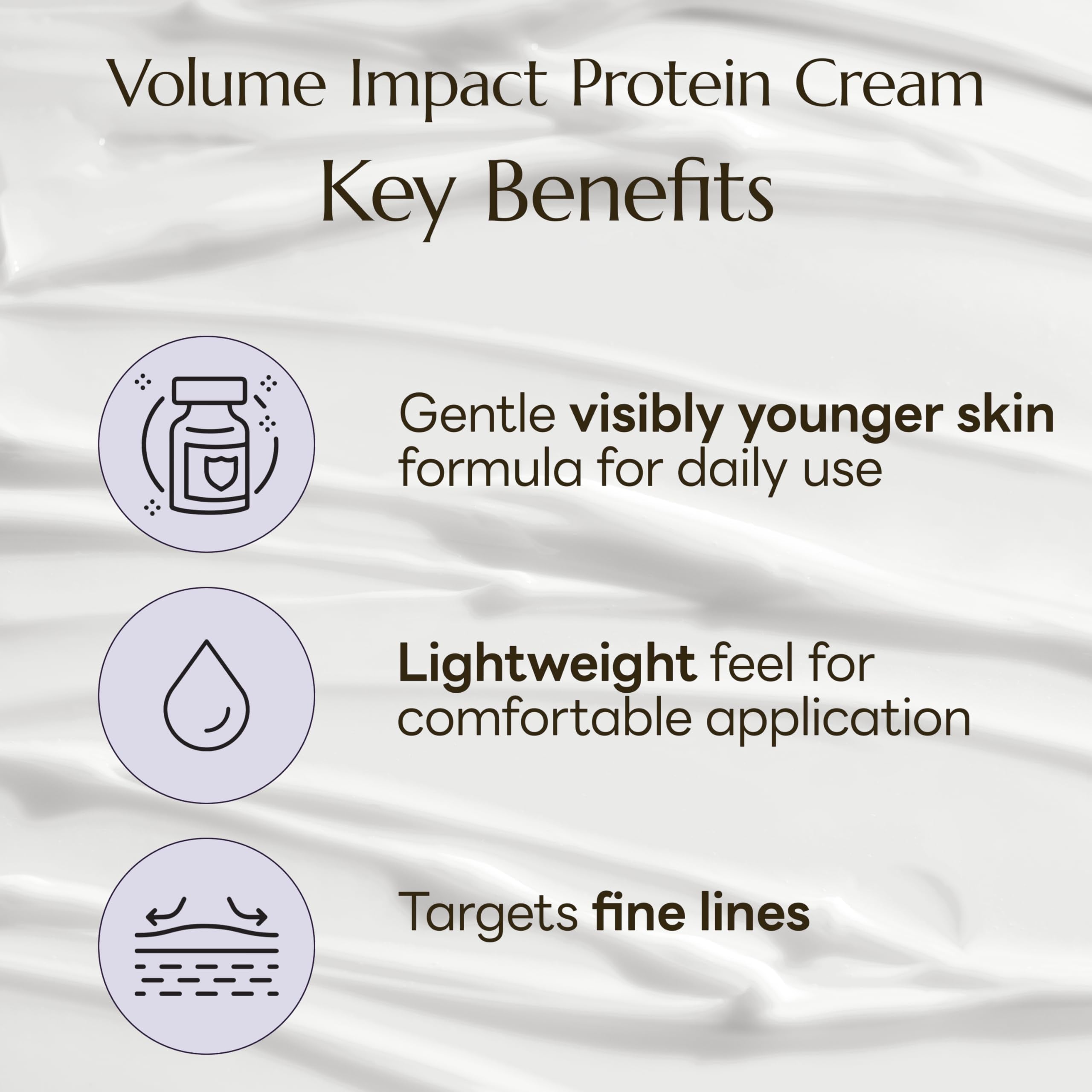 Molvany application shot demonstrates how the light cream layers into morning routines.