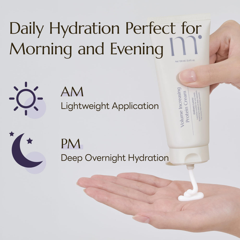 Molvany on-face glow image demonstrates moisture locking for a refreshed look.
