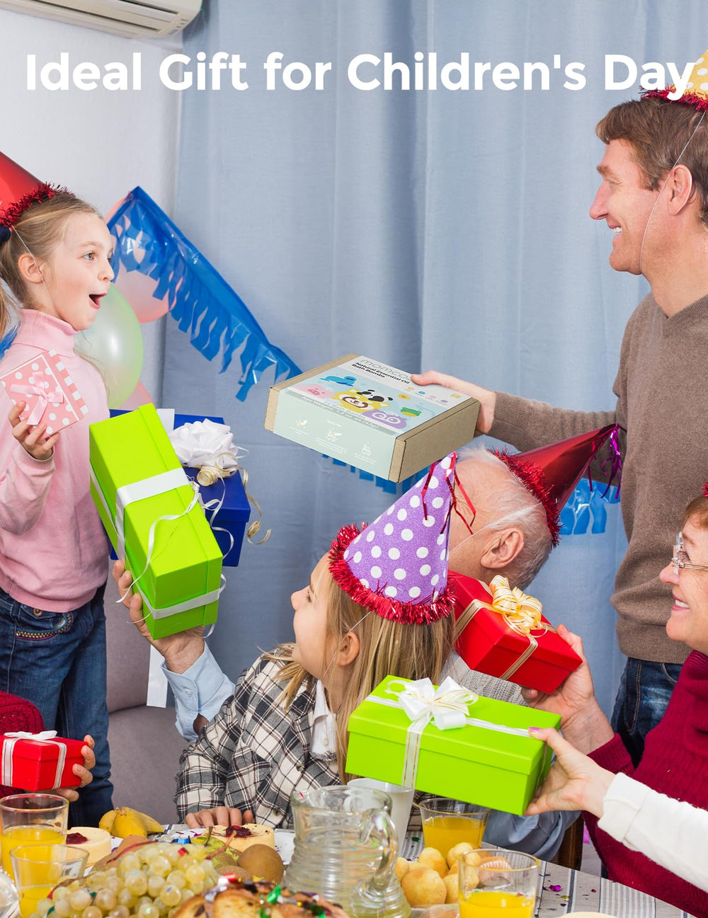 Momcozy bath bombs offer a multi-sensory bath experience kids love.