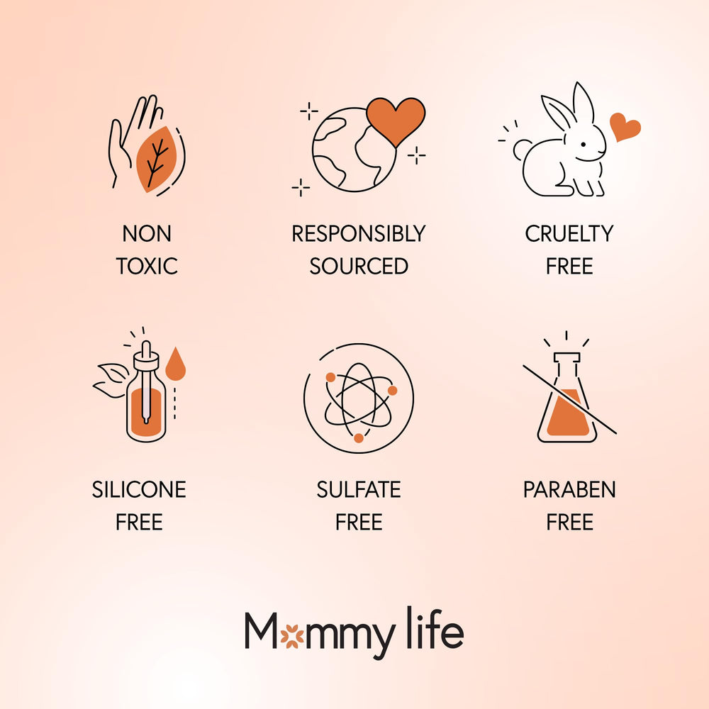 MOMMY LIFE manuka honey vitamin-E label highlights premium ingredients and skin nourishment