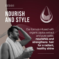Mon Platin Professional wax demonstrating long-lasting style throughout the day
