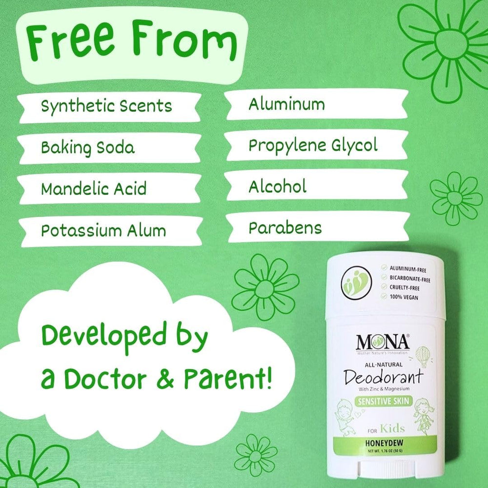 MONA Honeydew kids enjoy the fragrance while avoiding irritation.