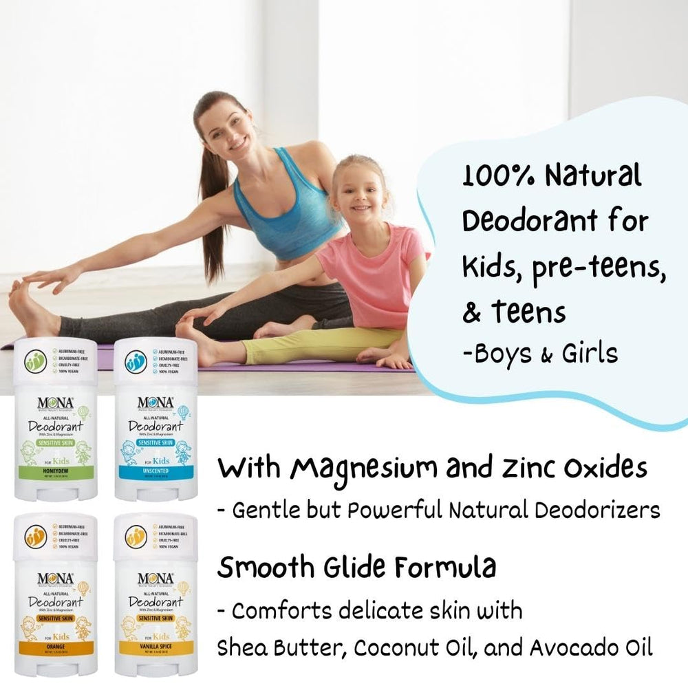 MONA Unscented travel pack offers portable care for school days and trips.