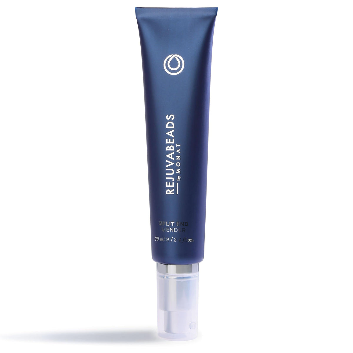 MONAT Rejuvabeads bottle pour demonstrates fast absorption for smoother ends