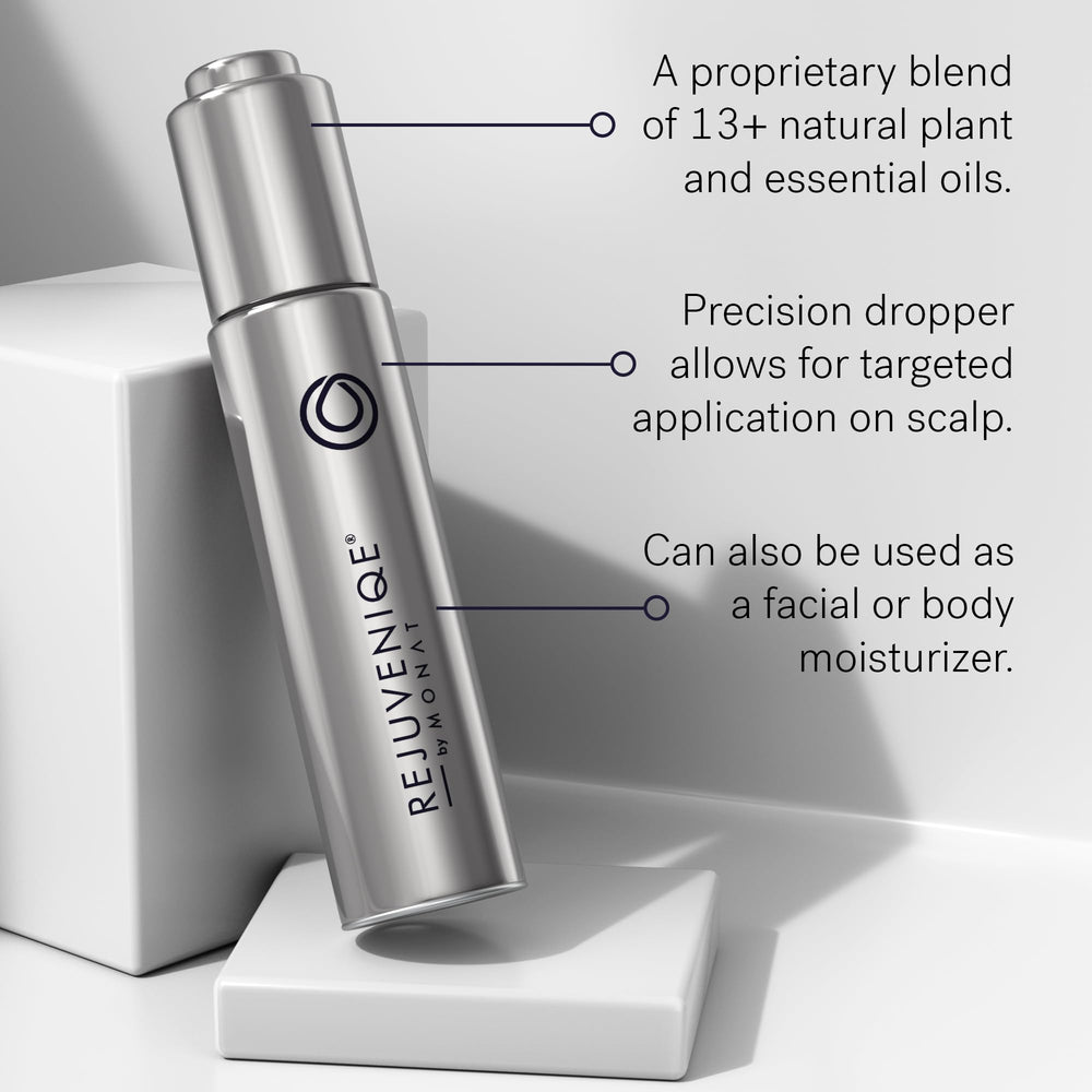MONAT REJUVENIQE Oil hydrates skin for a softer, supple feel.