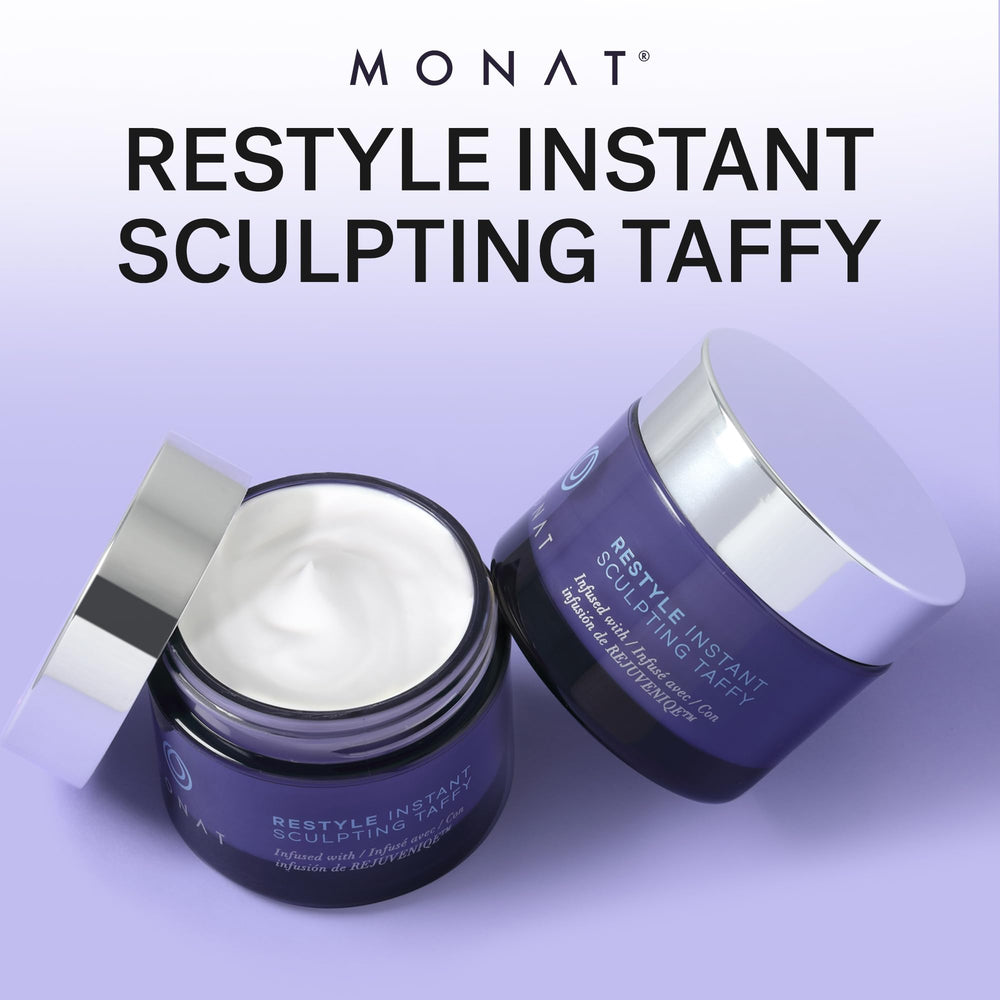 MONAT Restyle Taffy adds shine and soft hold for day-to-evening looks.
