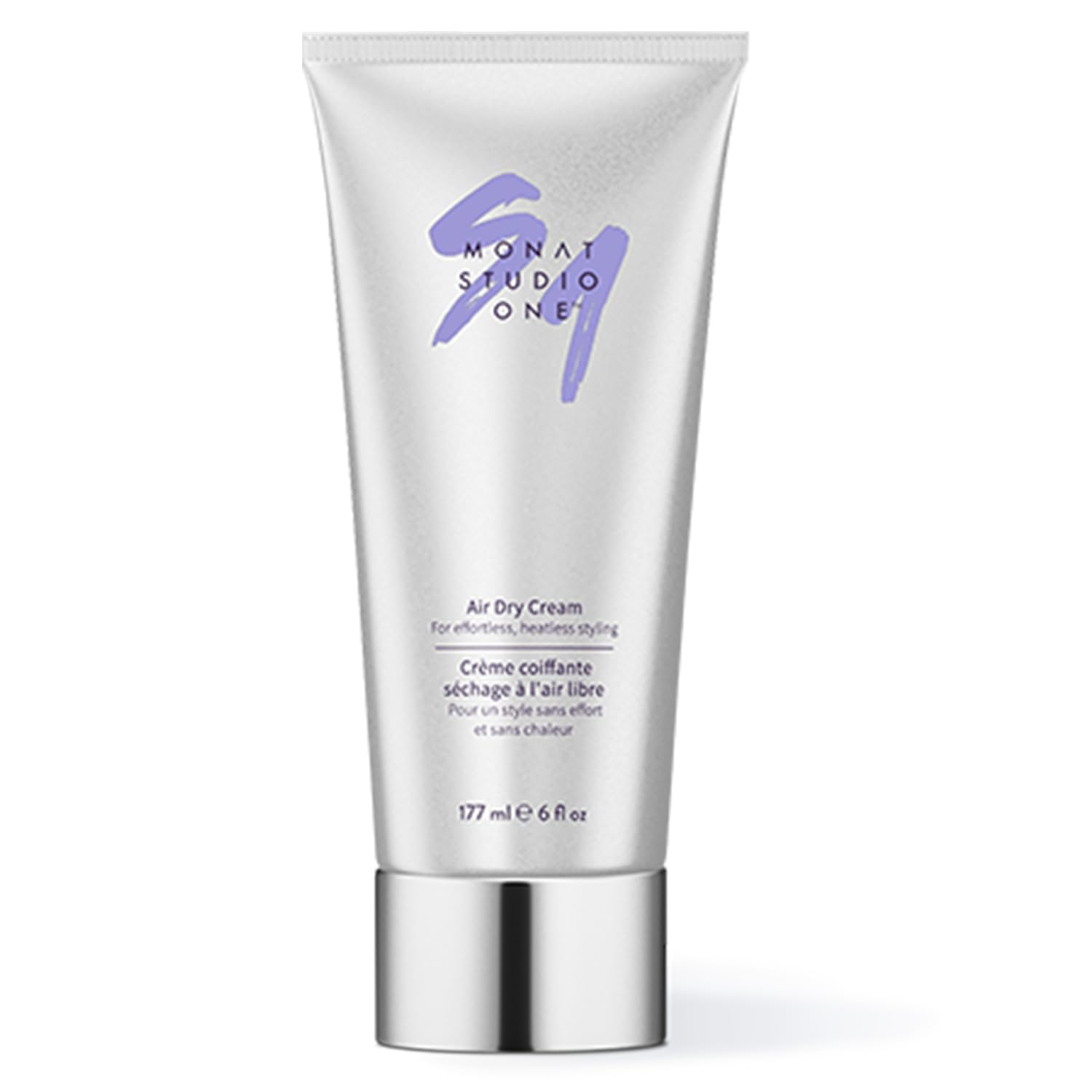 MONAT STUDIO ONE Air Dry Cream bottle; vegan formula supports frizz control.