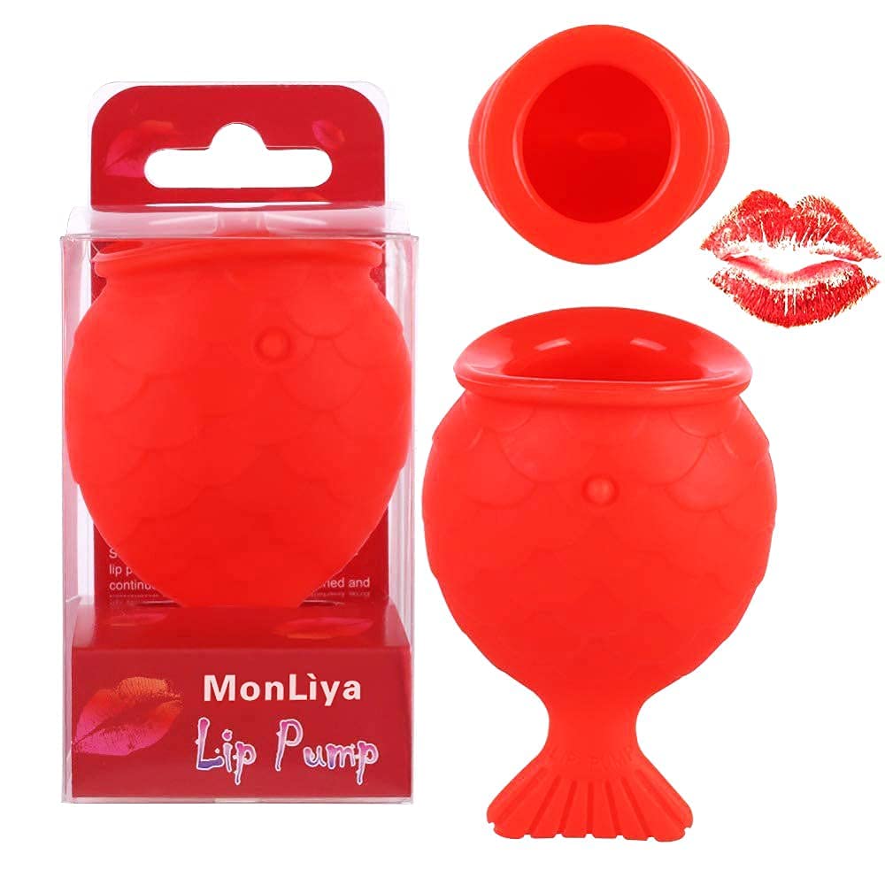 MonLiya Lips Enhancer fish-shape design for temporary lip plump