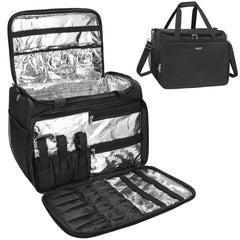 MONSTINA professional hairdressing bag front view with spacious main cavity for tools
