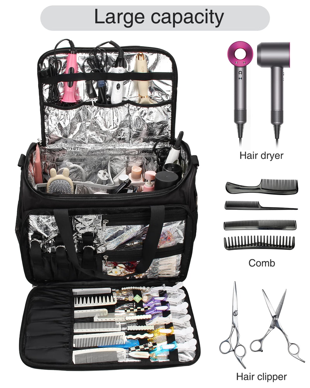 MONSTINA waterproof outer shell keeps contents clean during travel