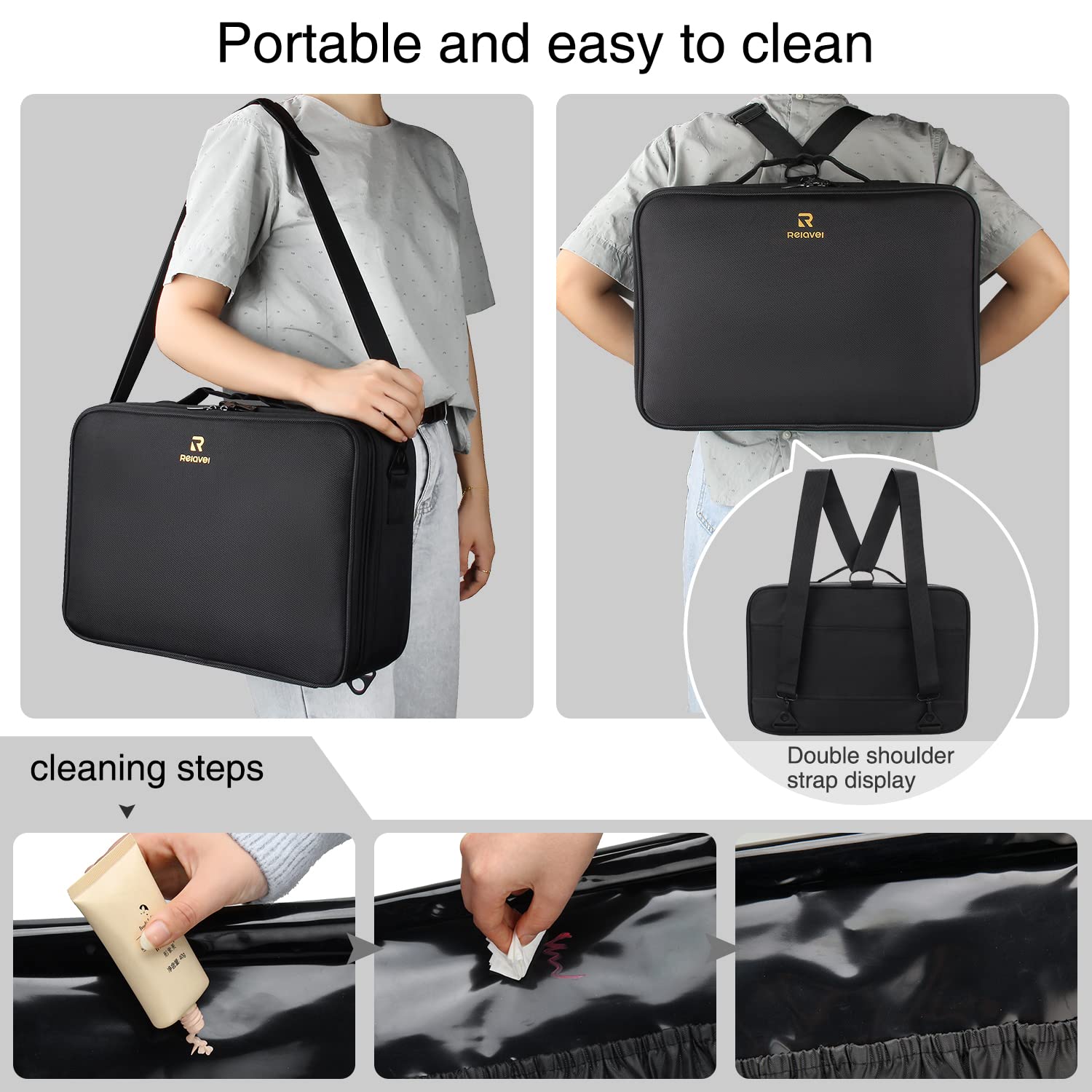 MONSTINA professional makeup artist box ideal for on-site bookings.