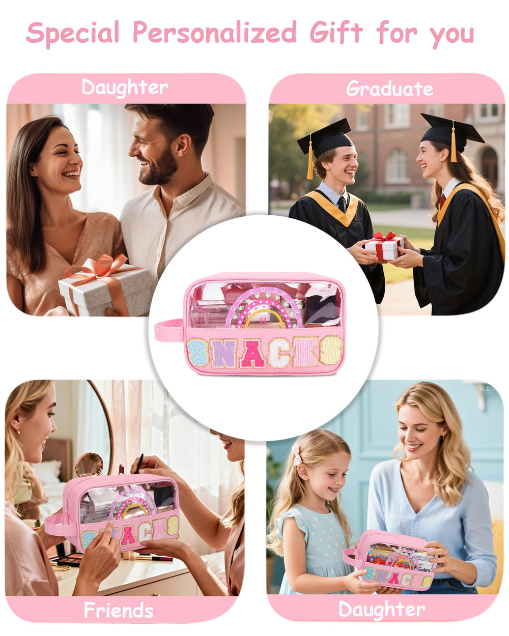 MONSTINA waterproof PU leather finish resists spills during trips.