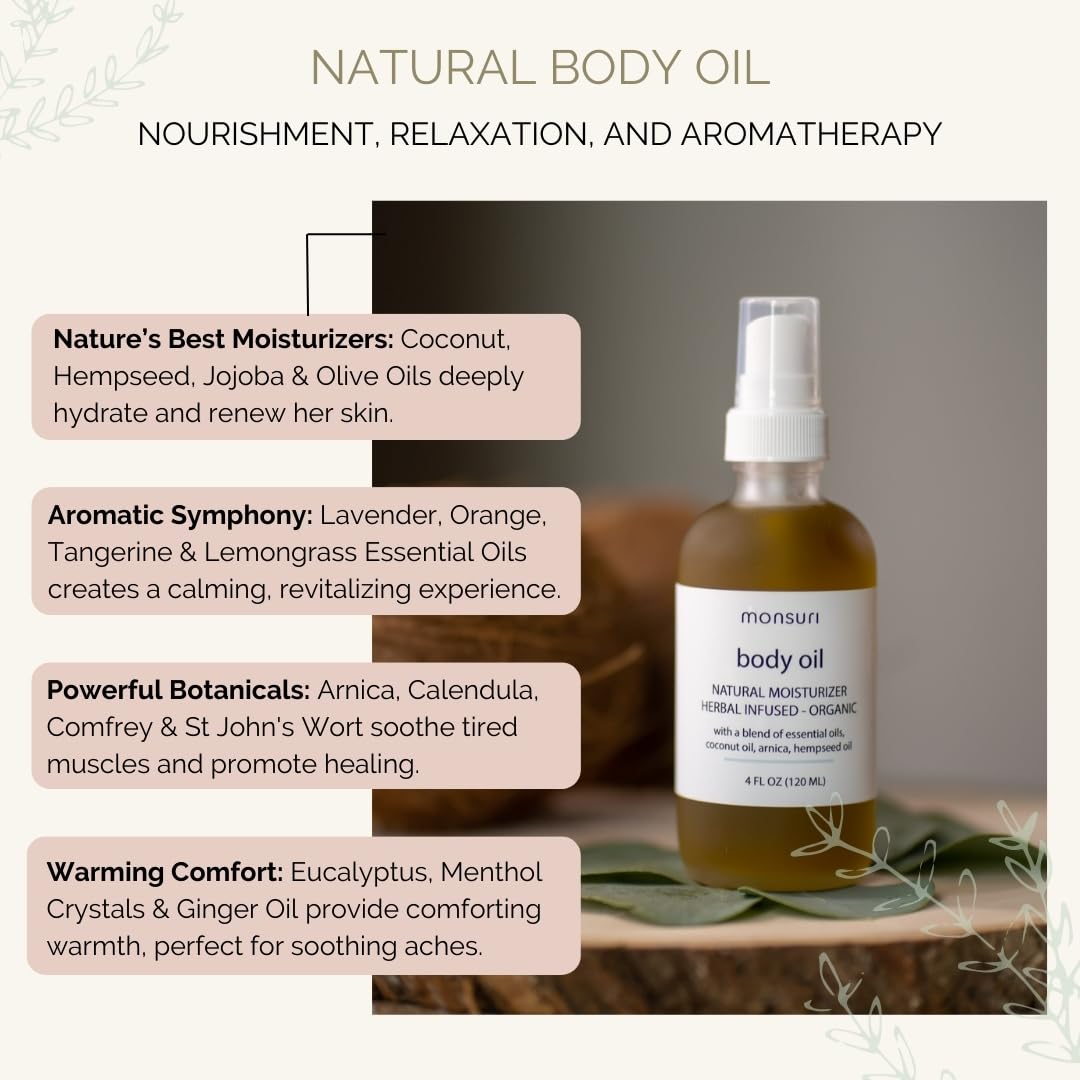 Monsuri productos cuidado piel natural, ingredientes orgánicos para el uso diario.