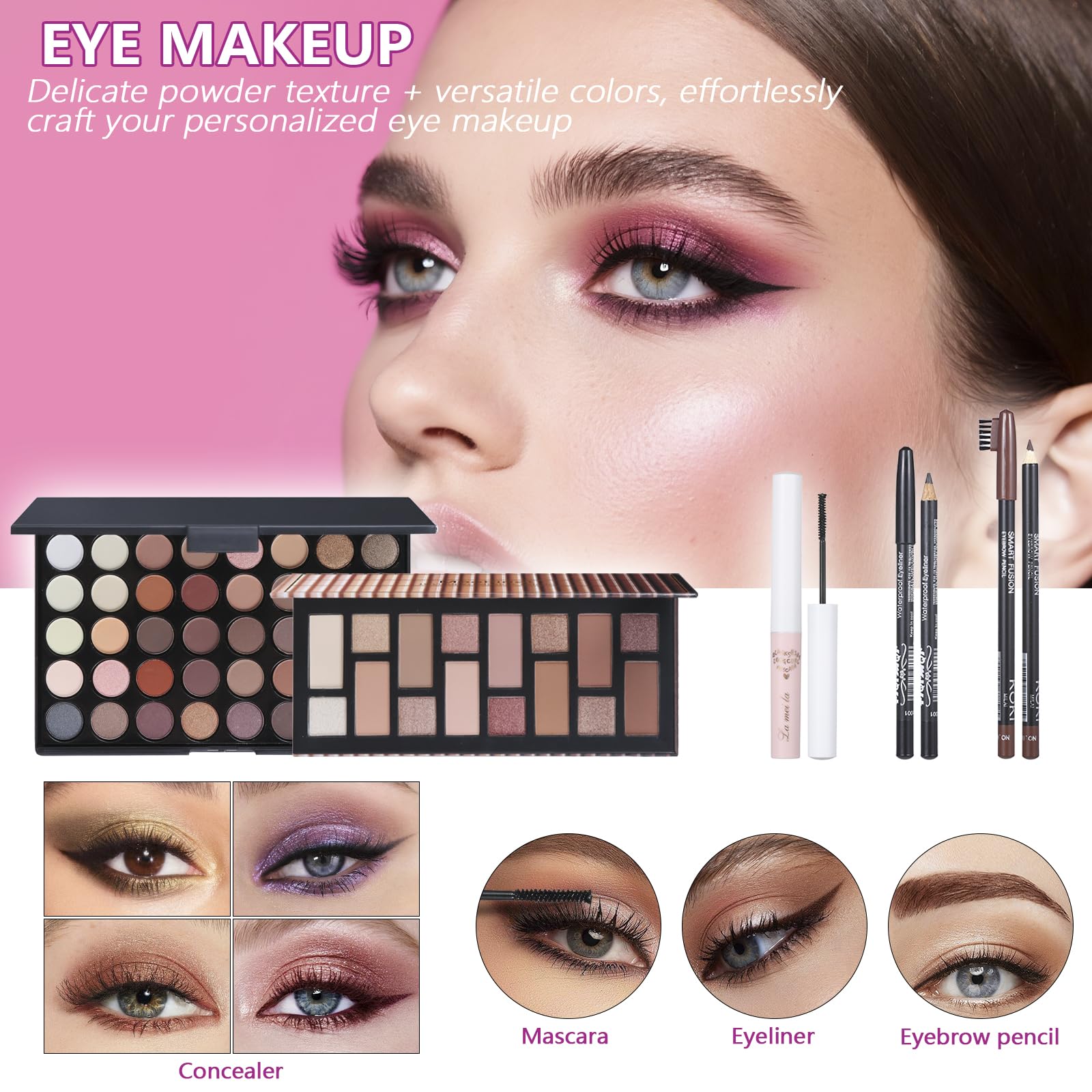 Moobirlet Concealer Collection in 15 shades helps blend imperfections naturally