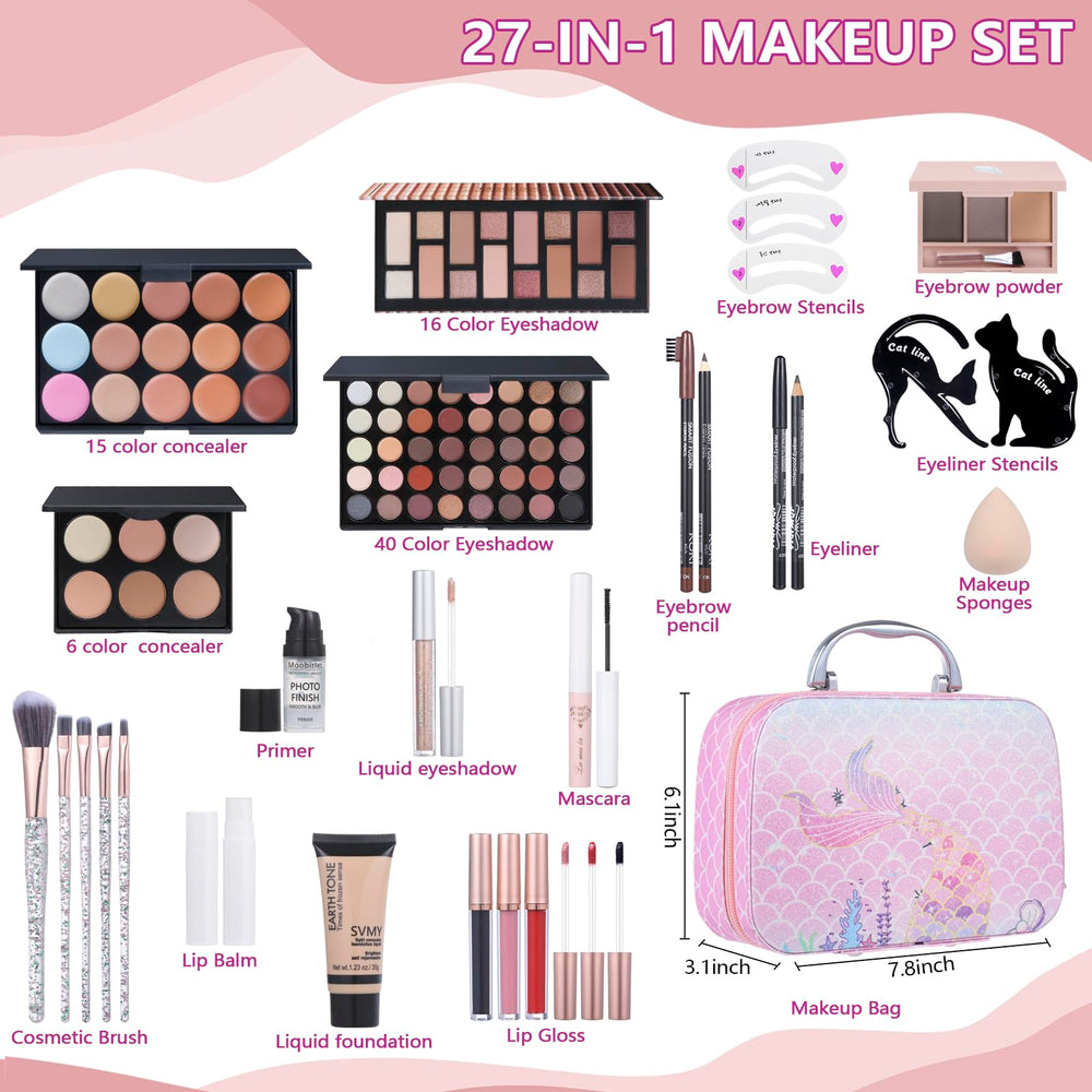 Moobirlet Eyeshadow Palettes with 56 shades offer versatile day-to-night looks