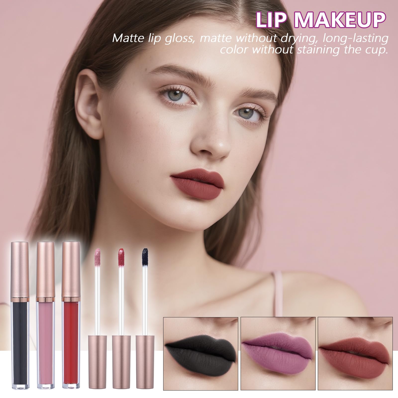 Moobirlet Lip Products add color and finishing touches for quick glam