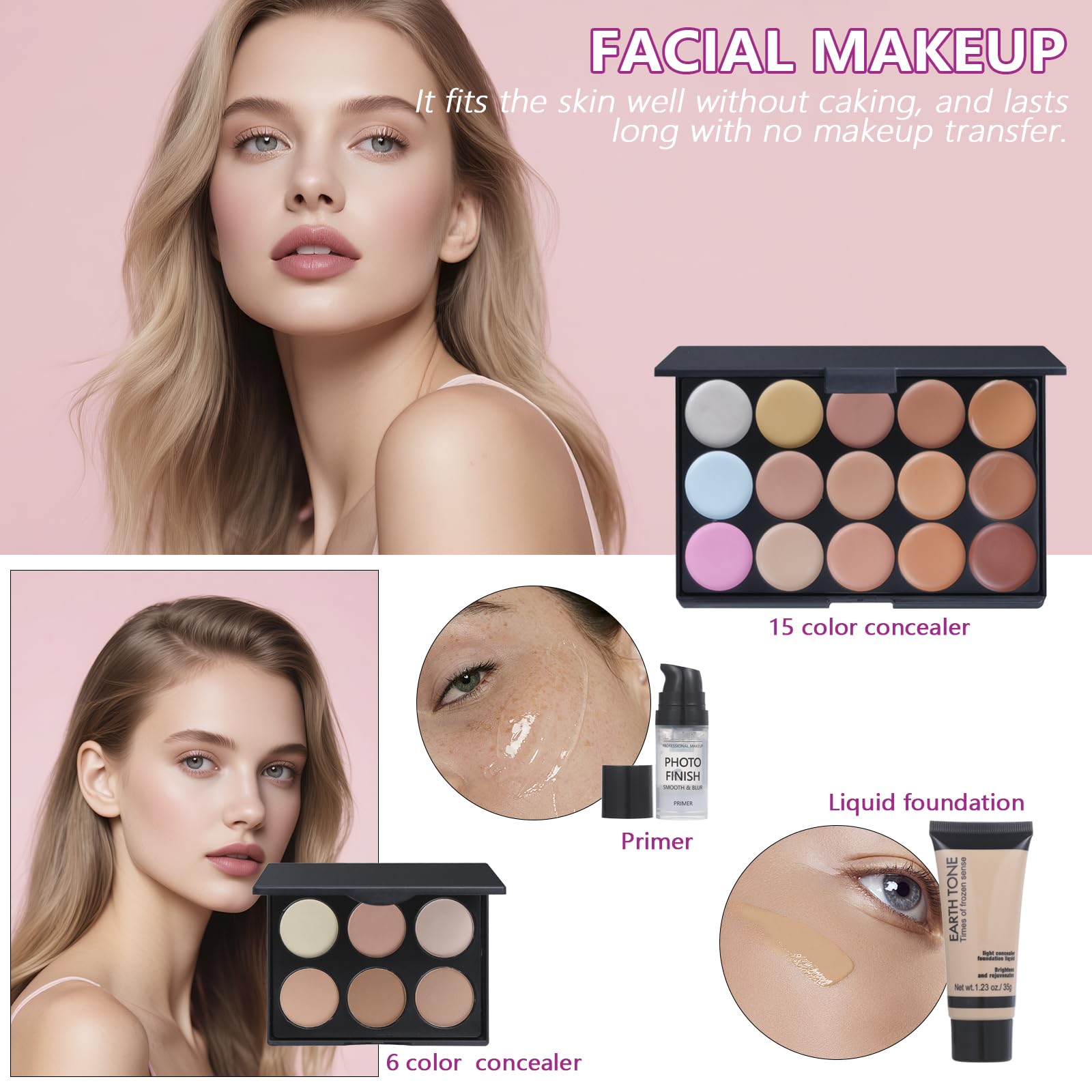Moobirlet Makeup Brush Set delivers precise application for flawless finishes