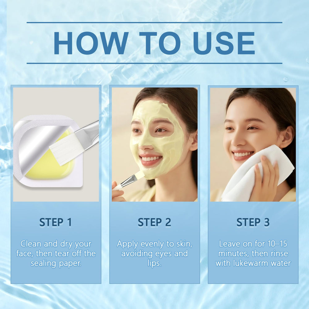 MOOMARTO Zombie Mask brush applicator for easy application
