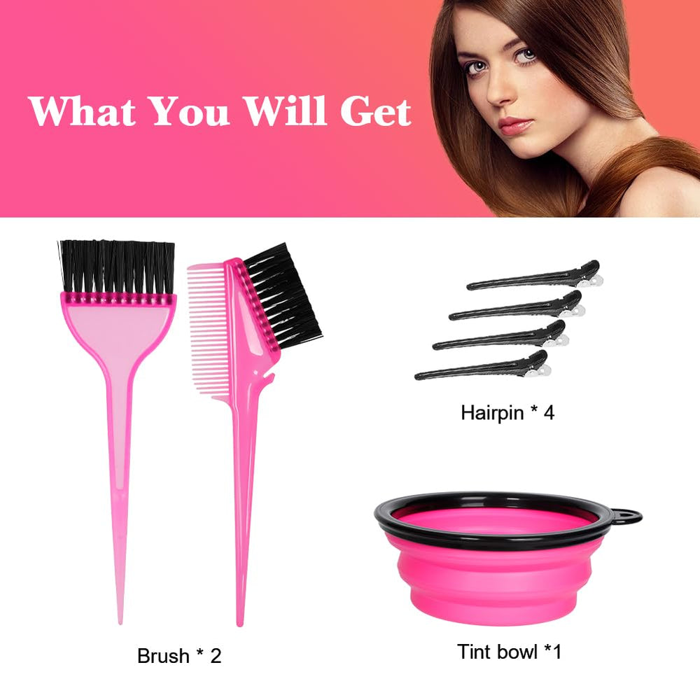 MoonMini hair coloring tools assembly, all-in-one kit for at-home or studio dye sessions.