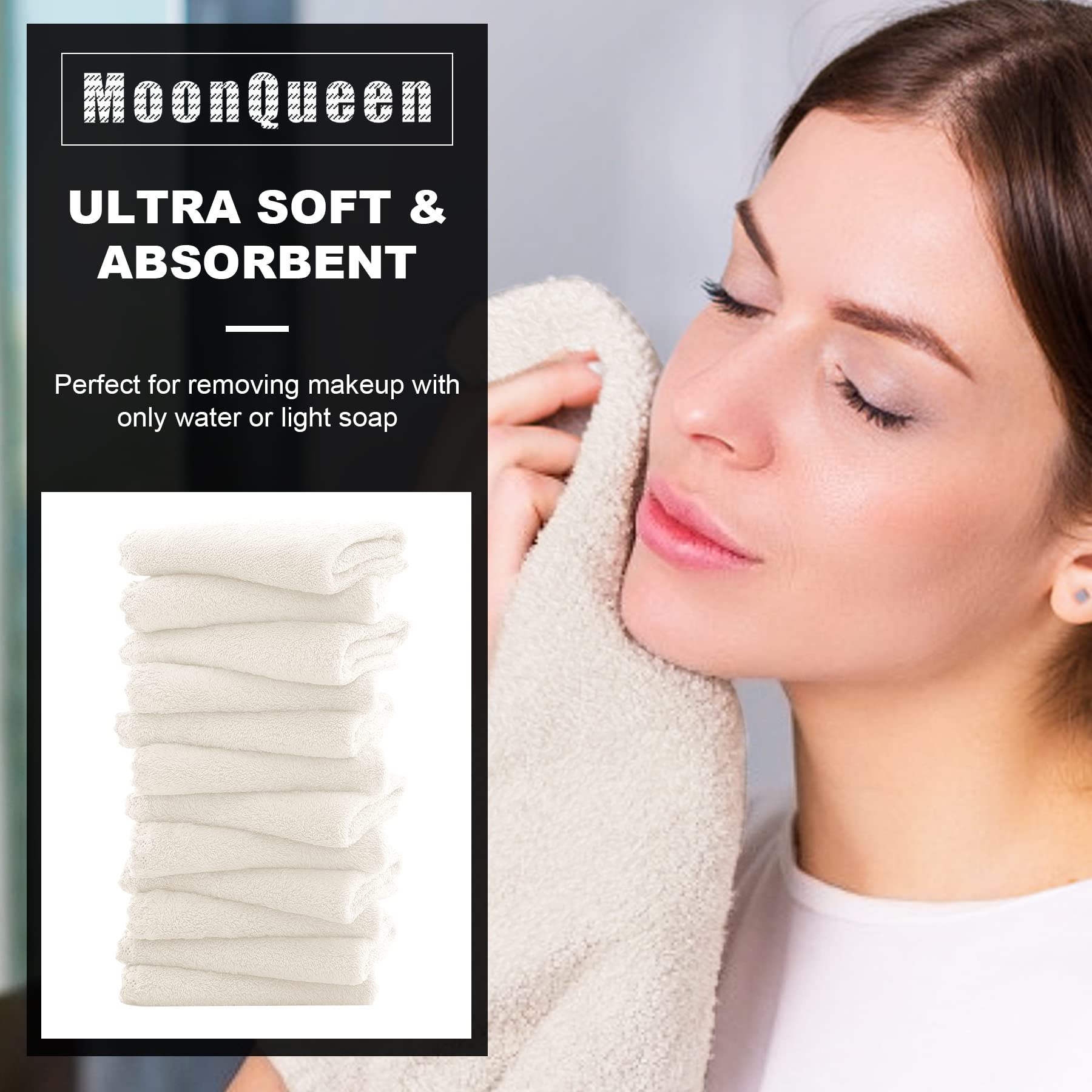 MOONQUEEN fast-drying cloths cream aids quick makeup removal with water