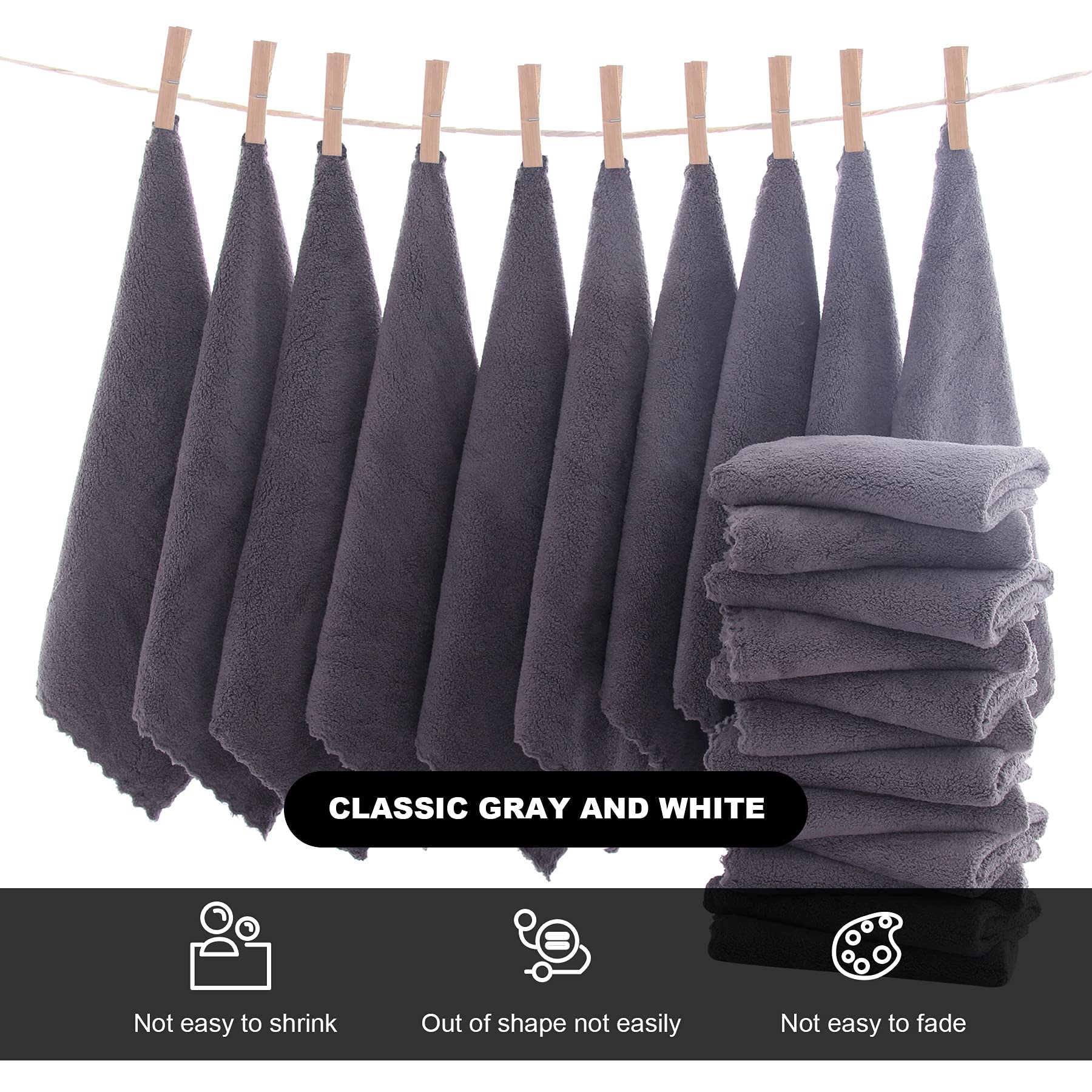 MOONQUEEN fast-drying washcloths texture detail for quick-drying skincare routines.